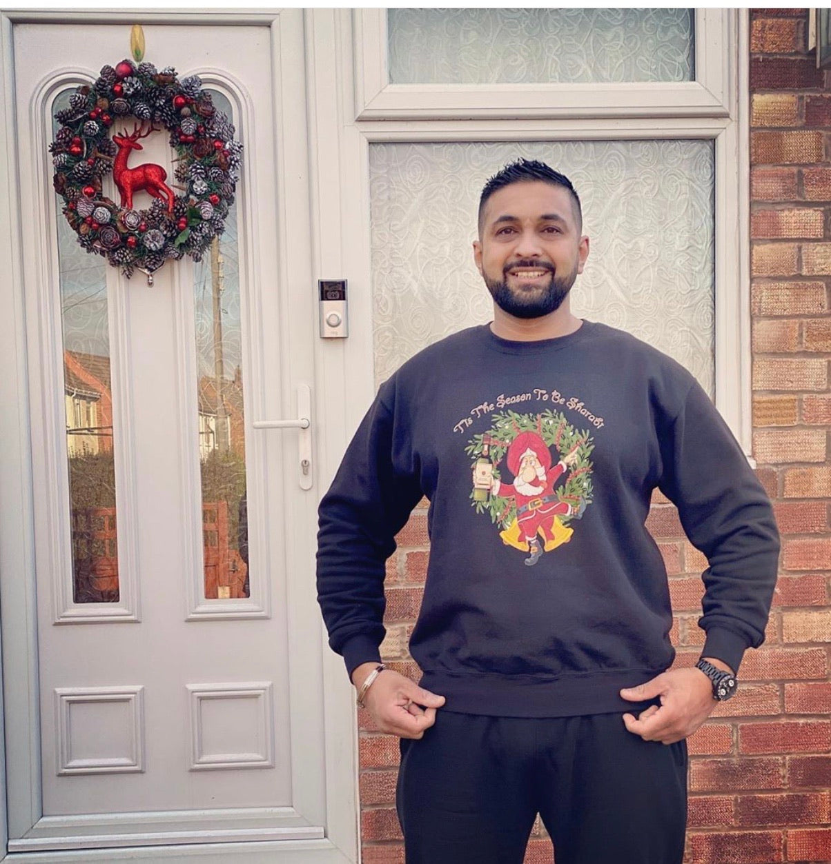 TIS THE SEASON TO BE SHARABI - SWEATSHIRT